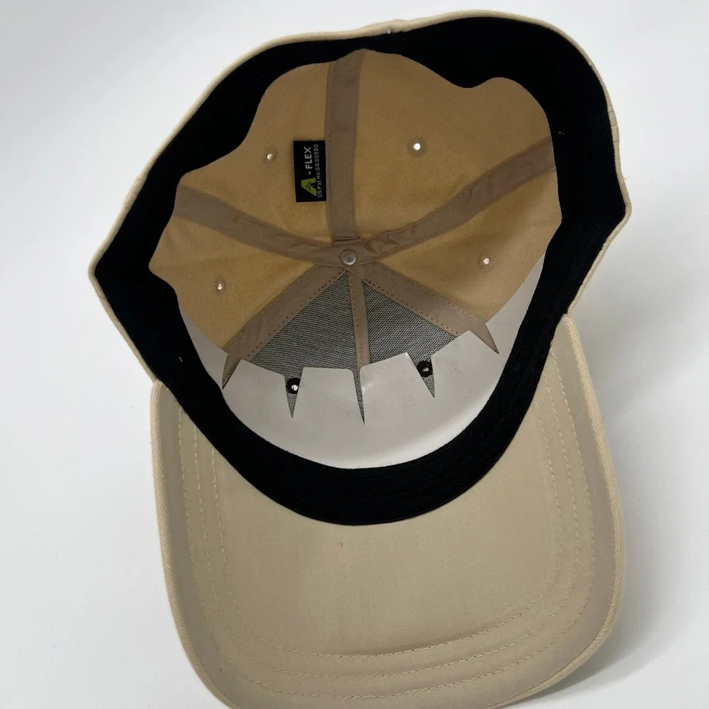 Surfers Big Wave Destination Hat HYP New York Khaki Brown Twill Cap‎
